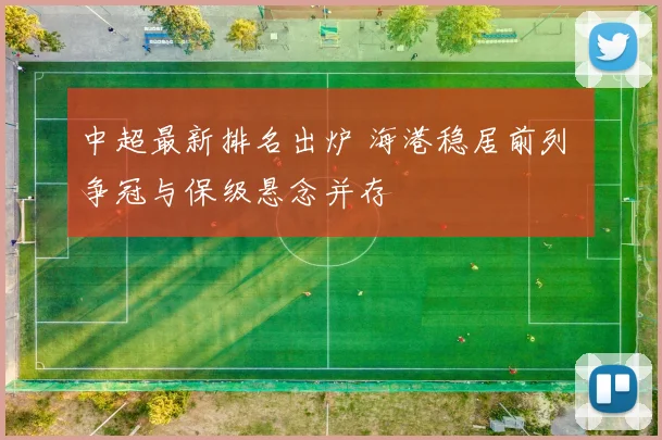中超最新排名出炉 海港稳居前列 争冠与保级悬念并存
